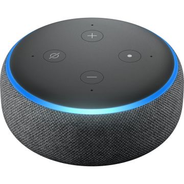 Boxa inteligenta Amazon Echo Dot 3rd Gen, Negru