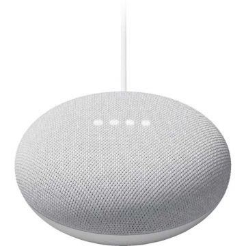 Boxa inteligenta Google Nest Mini, 2nd Gen, Argintiu