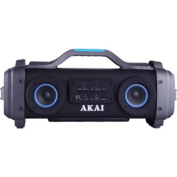 Boxa portabila Akai ABTS-SH01, Karaoke, Bluetooth, Negru