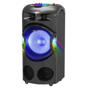 Boxa portabila Akai DJ-BY4L, Bluetooth, Negru