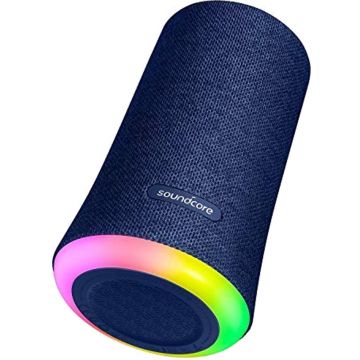 Boxa portabila Anker Soundcore Flare, 360º sound, Bluetooth, Albastru