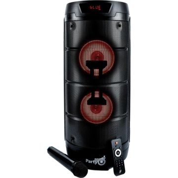 Boxa portabila E-Boda Party 200 Pro, 40 W, Microfon, Telecomanda, Negru