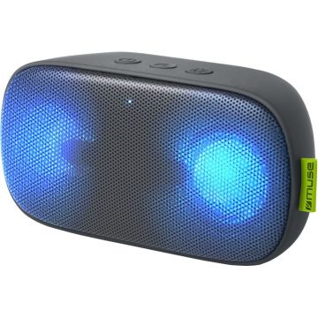 Boxa portabila Muse M-370 DJ, Bluetooth, Multicolor ambience light, Negru