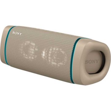 Boxa portabila Sony SRS-XB33, Extra Bass, Bluetooth, NFC, Bej