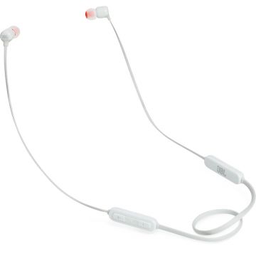 Casti audio In-Ear JBL Tune 110BT, Bluetooth, Alb