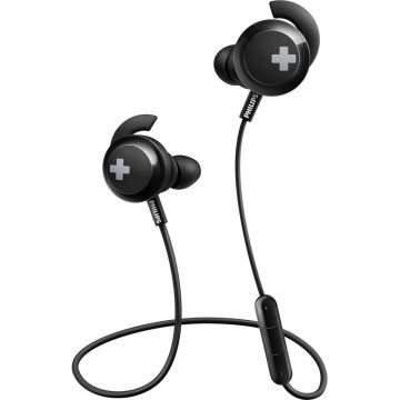 Casti audio In-Ear Philips SHB4305BK/00, Bluetooth, Bass+, Negru Casti audio In-Ear Philips SHB4305BK/00, Bluetooth, Bass+, Negru