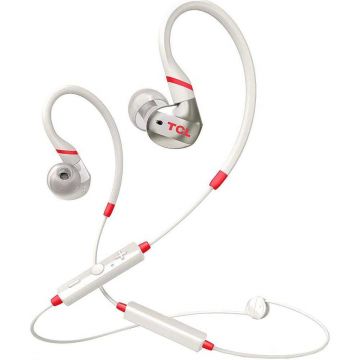 Casti audio In-Ear TCL ACTV100BTWT, Bluetooth, Crimson White
