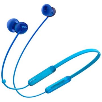 Casti audio In-Ear TCL SOCL300BTBL, Bluetooth, Ocean Blue