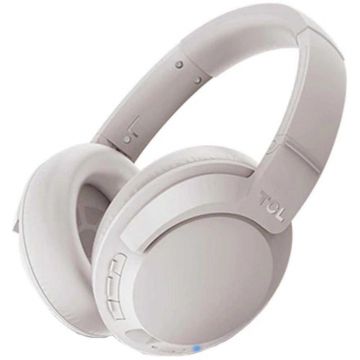 Casti audio On-Ear TCL ELIT400BTWT, Bluetooth, Bass Boost, Cement Gray