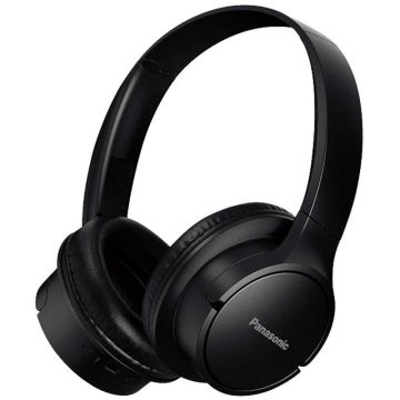 Casti audio Over-Ear Panasonic RB-HF520BE-K, Wireless, Extra Bass, Negru