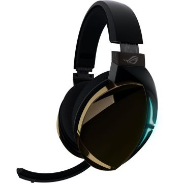 Casti gaming cu microfon Asus ROG Strix Fusion 500, iluminare RGB, Negru Casti gaming cu microfon Asus ROG Strix Fusion 500, iluminare RGB, Negru