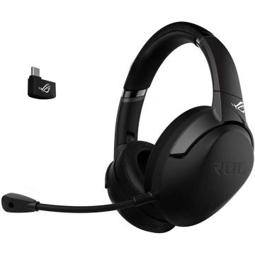 Casti gaming cu microfon Asus ROG Strix GO 2.4, Wireless, Negru Casti gaming cu microfon Asus ROG Strix GO 2.4, Wireless, Negru