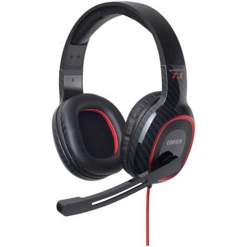 Casti gaming cu microfon Edifier G20, Virtual 7.1, Negru/Rosu Casti gaming cu microfon Edifier G20, Virtual 7.1, Negru/Rosu