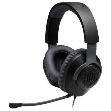 Casti Gaming cu microfon JBL Quantum 100, Negru Casti Gaming cu microfon JBL Quantum 100, Negru
