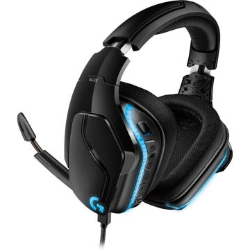 Casti gaming cu microfon Logitech G635 RGB, 7.1 Surround