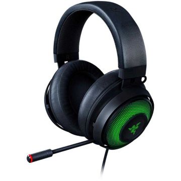 Casti gaming cu microfon Razer Kraken Ultimate, ANC, THX Spatial Audio, Negru Casti gaming cu microfon Razer Kraken Ultimate, ANC, THX Spatial Audio, Negru