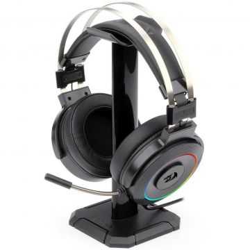 Casti gaming cu microfon Redragon Lamia, Iluminare RGB, Negru Casti gaming cu microfon Redragon Lamia, Iluminare RGB, Negru