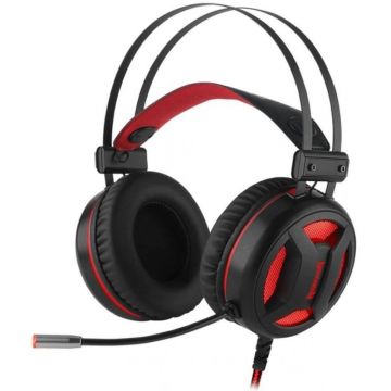 Casti gaming cu microfon Redragon Minos 7.1, Negru