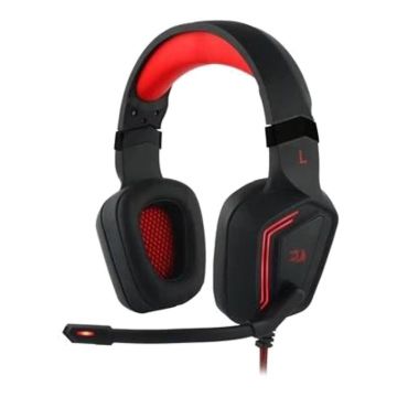 Casti gaming cu microfon Redragon Muses 7.1, Negru