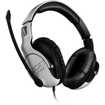 Casti gaming cu microfon Roccat Khan Pro, Alb Casti gaming cu microfon Roccat Khan Pro, Alb