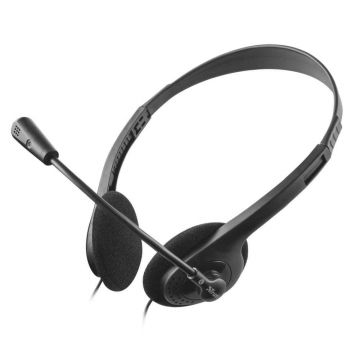 Casti PC On-Ear Trust Action Chat, Negru