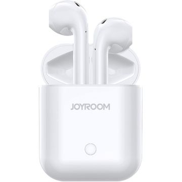 Casti True Wireless Joyroom T03S, Bluetooth, Alb