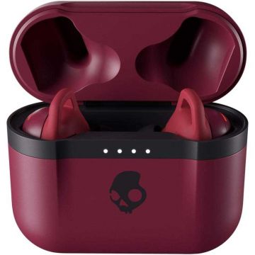 Casti True Wireless Skullcandy Indy Evo, Bluetooth, Deep Red