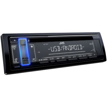 Media Player Auto JVC KD-T401, 4 x 50W, CD, USB, AUX
