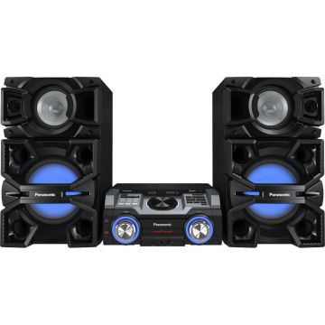 Minisistem audio Hi-Fi Panasonic SC-MAX4000EK, 2400 W, Bluetooth, NFC, Negru Minisistem audio Hi-Fi Panasonic SC-MAX4000EK, 2400 W, Bluetooth, NFC, Negru