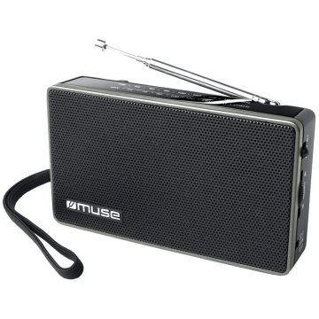 Radio portabil Muse M-030 R, Jack, Negru