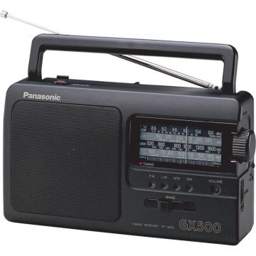 Radio portabil Panasonic RF-3500E9-K, FM/AM, Negru Radio portabil Panasonic RF-3500E9-K, FM/AM, Negru