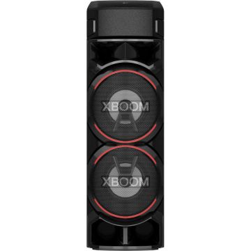 Sistem audio LG XBOOM RN9, Bluetooth, Efecte DJ, Karaoke Creator, Party Lighting, Super Bass Boost, Negru