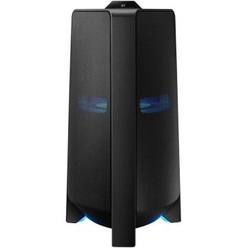 Sistem audio Samsung MX-T70/EN, 1500 W, Bass Booster, Bluetooth Multi-Play, Lumini de petrecere LED, Mod Karaoke, Negru