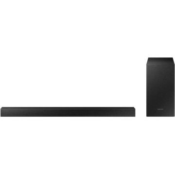 Soundbar Samsung HW-T430, 2.1 Canale, 170W, Subwoofer Wireless, Bluetooth
