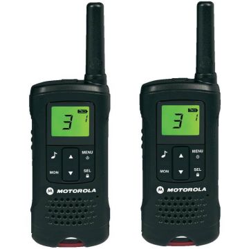 Statie radio emisie-receptie walkie-talkie Motorola Talkabout T61, Negru