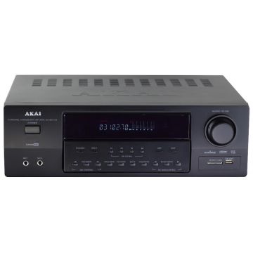 Amplificator Akai AS110RA-320, 5.1, 90W RMS, 8 ohm, 80db, Negru