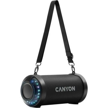 Boxa portabila Canyon BSP-7, Bluetooth, FM, Negru
