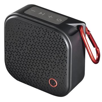 Boxa portabila Hama Pocket 2.0, Loudspeaker, Bluetooth, Waterproof, 3.5 W, Negru