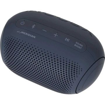 Boxa portabila LG XBOOM Go PL2, Bluetooth, 10 ore autonomie, IPX5, Tehnologie Meridian, Wireless Party Link