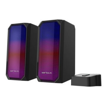 Boxe gaming Serioux Kyro X522, 2.0, 6W, Iluminare RGB, Bluetooth, Negru Boxe gaming Serioux Kyro X522, 2.0, 6W, Iluminare RGB, Bluetooth, Negru