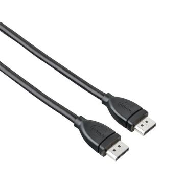 Cablu video Hama 54513, DisplayPort, 1.8 m, Ecranat, Negru