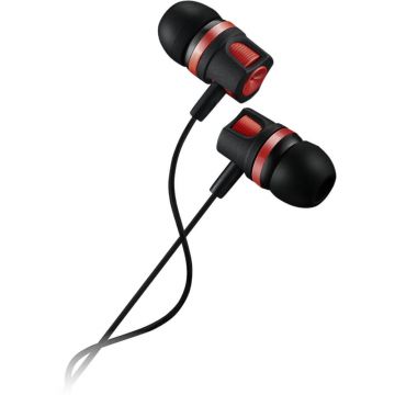Casti audio In-Ear Canyon EP-3, Microfon, Rosu Casti audio In-Ear Canyon EP-3, Microfon, Rosu