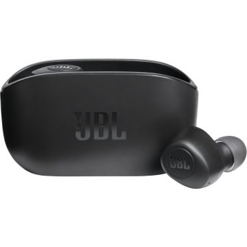 Casti audio in-ear JBL Wave 100TWS, Bluetooth, True Wireless, Negru Casti audio in-ear JBL Wave 100TWS, Bluetooth, True Wireless, Negru