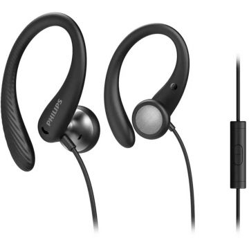 Casti audio In-Ear Philips TAA1105BK/00, Microfon incorporat, Negru Casti audio In-Ear Philips TAA1105BK/00, Microfon incorporat, Negru