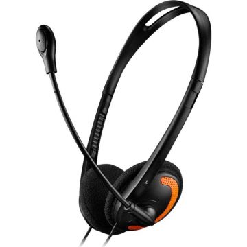 Casti audio On-Ear Canyon CNS-CHS01BO, Negru Casti audio On-Ear Canyon CNS-CHS01BO, Negru