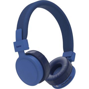 Casti audio On-Ear Hama Freedom Lit, Bluetooth, Albastru