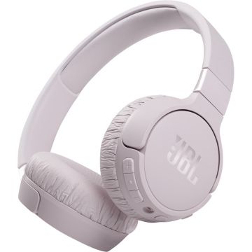 Casti audio on-ear JBL Tune 660NC, Wireless, Bluetooth, Roz