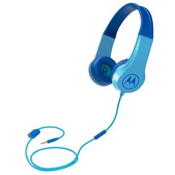 Casti audio On-Ear Motorola Squads 200, Albastru