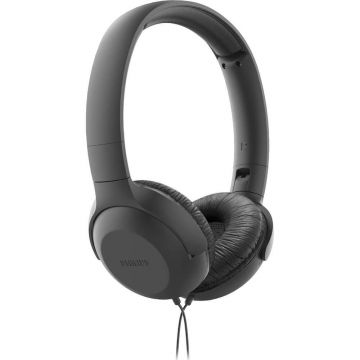 Casti audio On-Ear Philips TAUH201BK/00, 1.2m, Microfon incorporat, Negru Casti audio On-Ear Philips TAUH201BK/00, 1.2m, Microfon incorporat, Negru