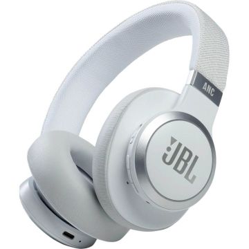 Casti audio Over-Ear JBL Live 660NC, Noise Cancelling, Bluetooth, Asistent Vocal, Pliabil, Hands-free, Multi pairing, Alb Casti audio Over-Ear JBL Live 660NC, Noise Cancelling, Bluetooth, Asistent Vocal, Pliabil, Hands-free, Multi pairing, Alb